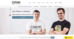 Desktop Screenshot of daxx.com