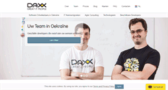 Desktop Screenshot of daxx.nl